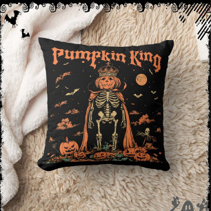 Pompoen Koning ExDesigner Halloween Kussen