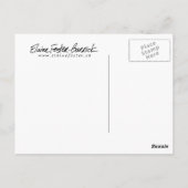 Pompoen Koningin - Ansichtkaart Briefkaart (Achterkant)