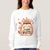 Pompoen Koningin | ExDesigner | Halloween Trui (Voorkant)
