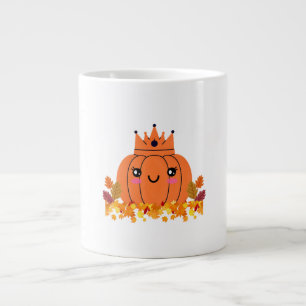 Pompoen Koningin Herfst Esthetisch Halloween T-s Grote Koffiekop