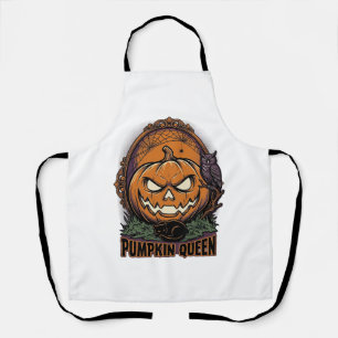 Pompoen Koningin Shirt Vintage Halloween Jack O La Schort