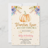 pompoen kruid en alles leuk uitnodiging (Voorkant)