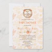 Pompoen kruid herfst Thanksgiving baby shower Kaart (Voorkant)