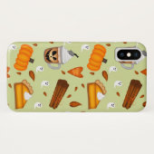 Pompoen kruid iPhone hoesje (Achterkant (horizontaal))
