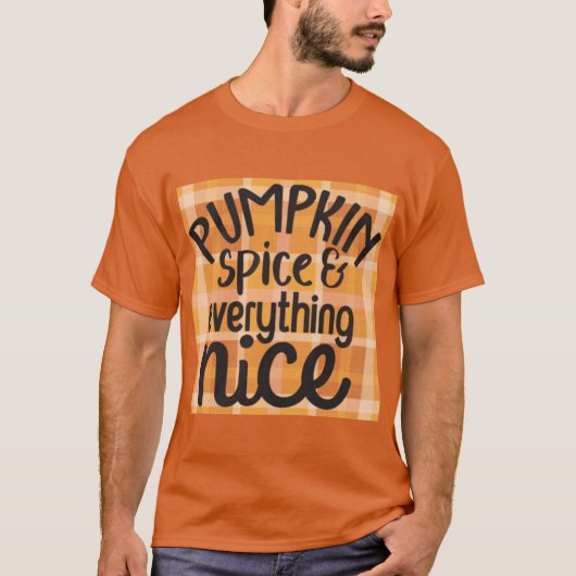 Pompoen Kruiden 1 T-shirt (Voorkant)