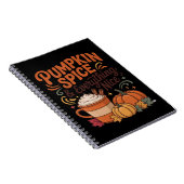 Pompoen Kruiden & Alles Er Nice Herfst Notitieboek (Rechterzijde)