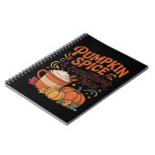 Pompoen Kruiden & Alles Er Nice Herfst Notitieboek (Linkerzijde)
