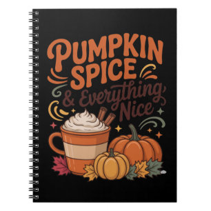 Pompoen Kruiden & Alles Er Nice Herfst Notitieboek