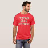 Pompoen Kruiden Alles Grappige Thanksgiving T-shirt (Voorkant volledig)