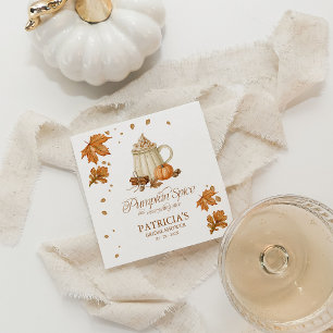 Pompoen Kruiden & Alles Leuk Herfst Bruiloft Feest Servet