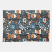 Pompoen Kruiden Boho Herfst Theedoek (Horizontaal)
