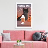 Pompoen Kruiden Canvas Afdruk (Insitu (Woonkamer))