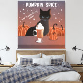 Pompoen Kruiden Canvas Afdruk (Insitu (Slaapkamer))