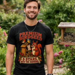 Pompoen Kruiden & Eekhoorn Diefstallen Grappige He T-shirt