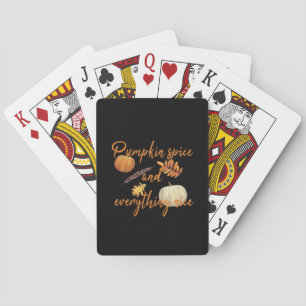 Pompoen Kruiden En Alles Er Nice - Grappige Hallow Pokerkaarten