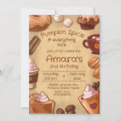 Pompoen Kruiden en Alles Wat Leuk Is Kaart (Voorkant)