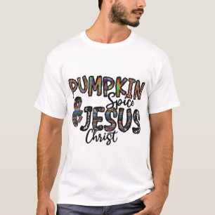 Pompoen Kruiden En Jezus Christus T-shirt