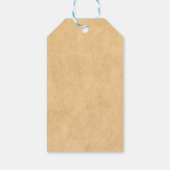 Pompoen Kruiden Favor Tag Git Tag Cadeaulabel (Achterkant)