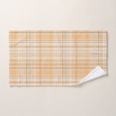 Pompoen Kruiden Geruite Herfst Patroon Bad Handdoek (Handdoek)