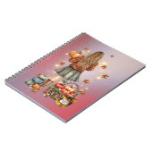 Pompoen Kruiden Glans Notitieboek (Linkerzijde)