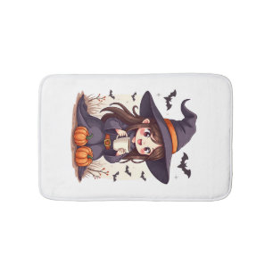 Pompoen Kruiden Heks � Mooie Halloween Koffie Shir Badmat
