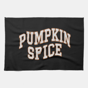 Pompoen Kruiden Herfst T-shirt Thanksgiving  Theedoek