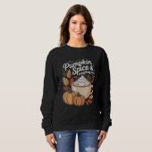 Pompoen Kruiden Herfst Trui (Voorkant volledig)