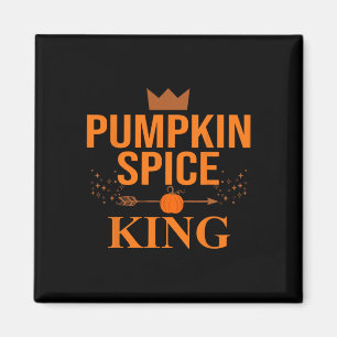 Pompoen Kruiden Koning Koffie Liefhebber Halloween Magneet