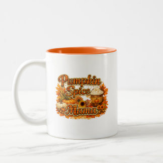 Pompoen Kruiden MaMa Tweekleurige Koffiemok