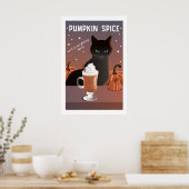 Pompoen Kruiden Poster (Keuken)