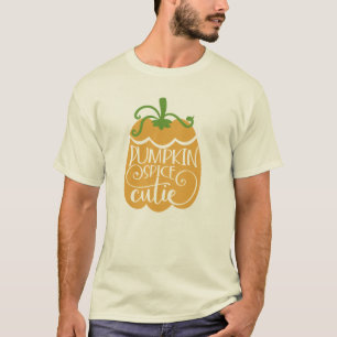 Pompoen Kruiden Schatje T-Shirt Cute Fall Pumpki