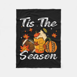 Pompoen Kruiden Voet Tis Het Seizoen Herfst Dankze Fleece Deken