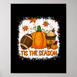 Pompoen Kruiden Voet Tis Het Seizoen Herfst Dankze Poster