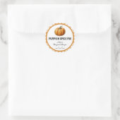 Pompoen kruidenmix met geruit etiket (Tas)