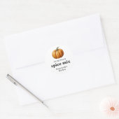 Pompoen kruidenmix thuis inmaken label (Envelop)