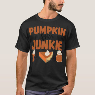 Pompoen kruidenverslaafde cadeau t-shirt