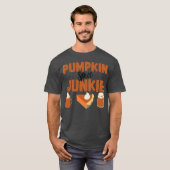 Pompoen kruidenverslaafde cadeau t-shirt (Voorkant volledig)