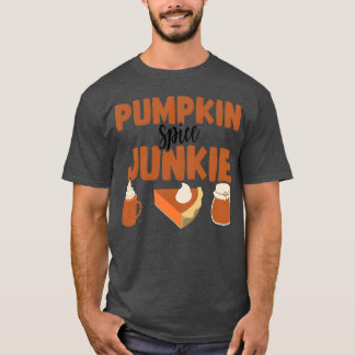 Pompoen kruidenverslaafde cadeau t-shirt