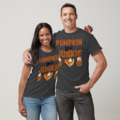 Pompoen kruidenverslaafde cadeau t-shirt (Unisex)
