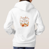 Pompoen Kusjes, Knusse Wensen Hoodie (Achterkant)