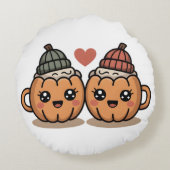 Pompoen Kussen voor Koppel – Mooie en Knusse Herfs (Achterkant)