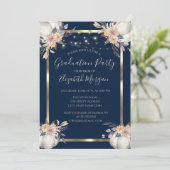 Pompoen, lampjes, hout, Lijst GraduPartij Kaart (Staand voorkant)