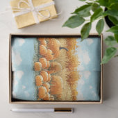 Pompoen Lap Patroon Decoupage Tissuepapier (Geschenk)
