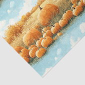 Pompoen Lap Patroon Decoupage Tissuepapier (Detail)