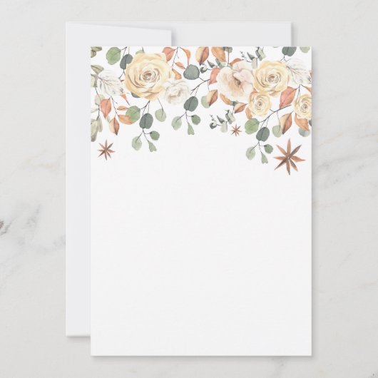 Pompoen Laten we het diner Thanksgiving te verzame Kaart (Achterkant)