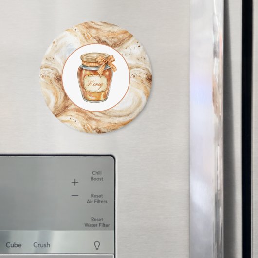 Pompoen Latte Krullen Honing Magneet (Insitu (Koelkast))