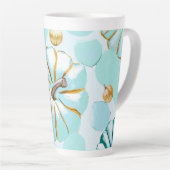 pompoen latte mok (Rechterhoek)