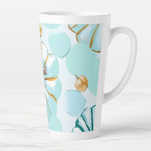 pompoen latte mok (Rechts)