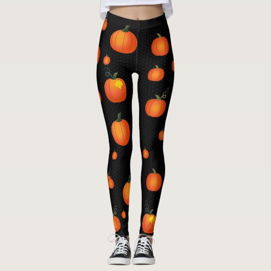 pompoen leggings (Voorkant)