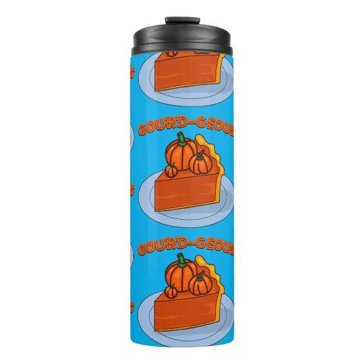 Pompoen-lekker Thermosbeker (Voorkant)